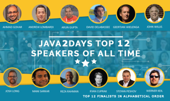 Java2Days Speakers of All Time: Top 12 Tech Gurus Revealed